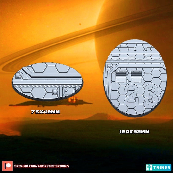 Spaceport / Interstellar Station Miniature Bases