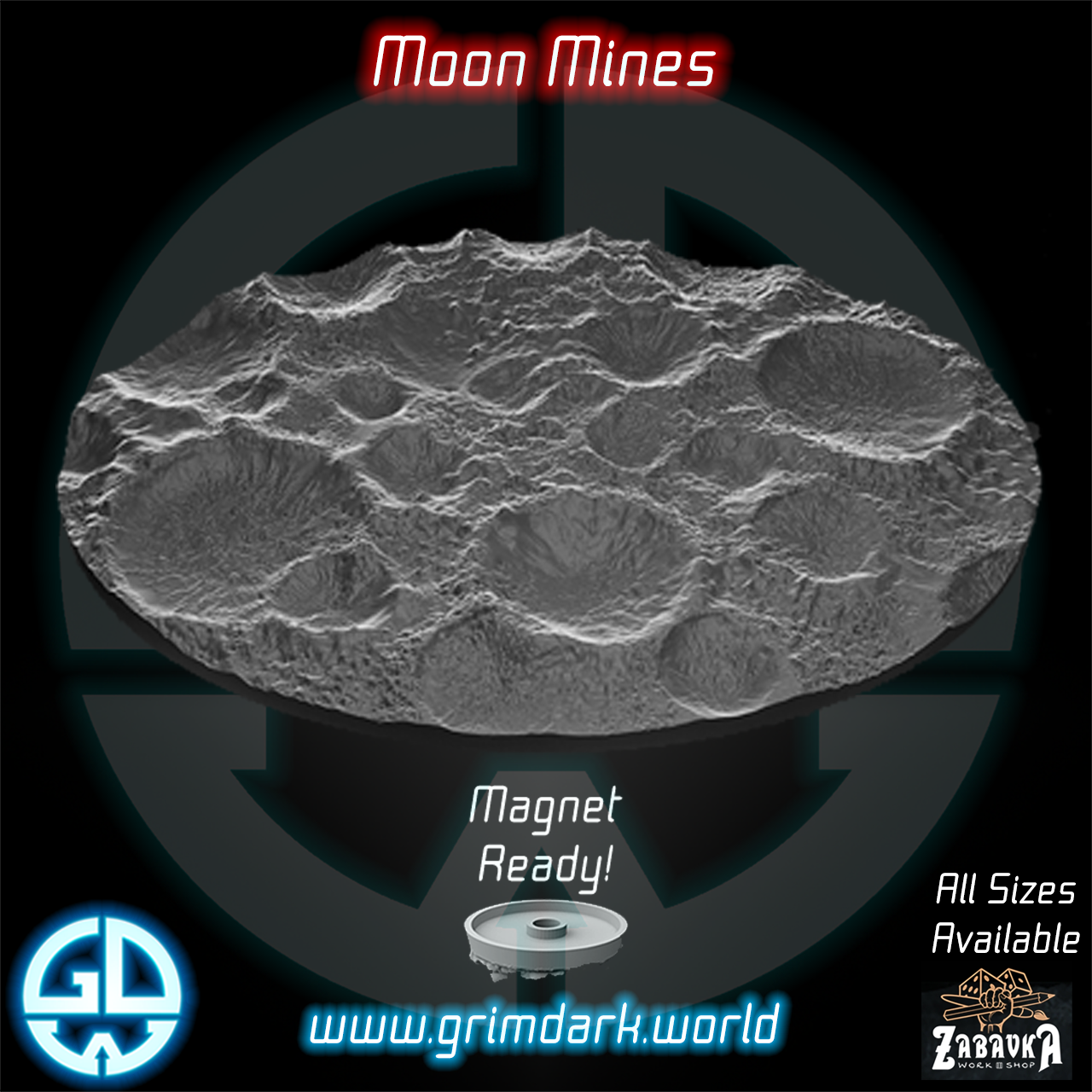 a computer generated image of a moon mine