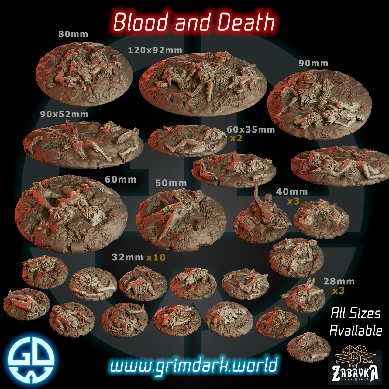 a bunch of rocks that have been made to look like blood and death