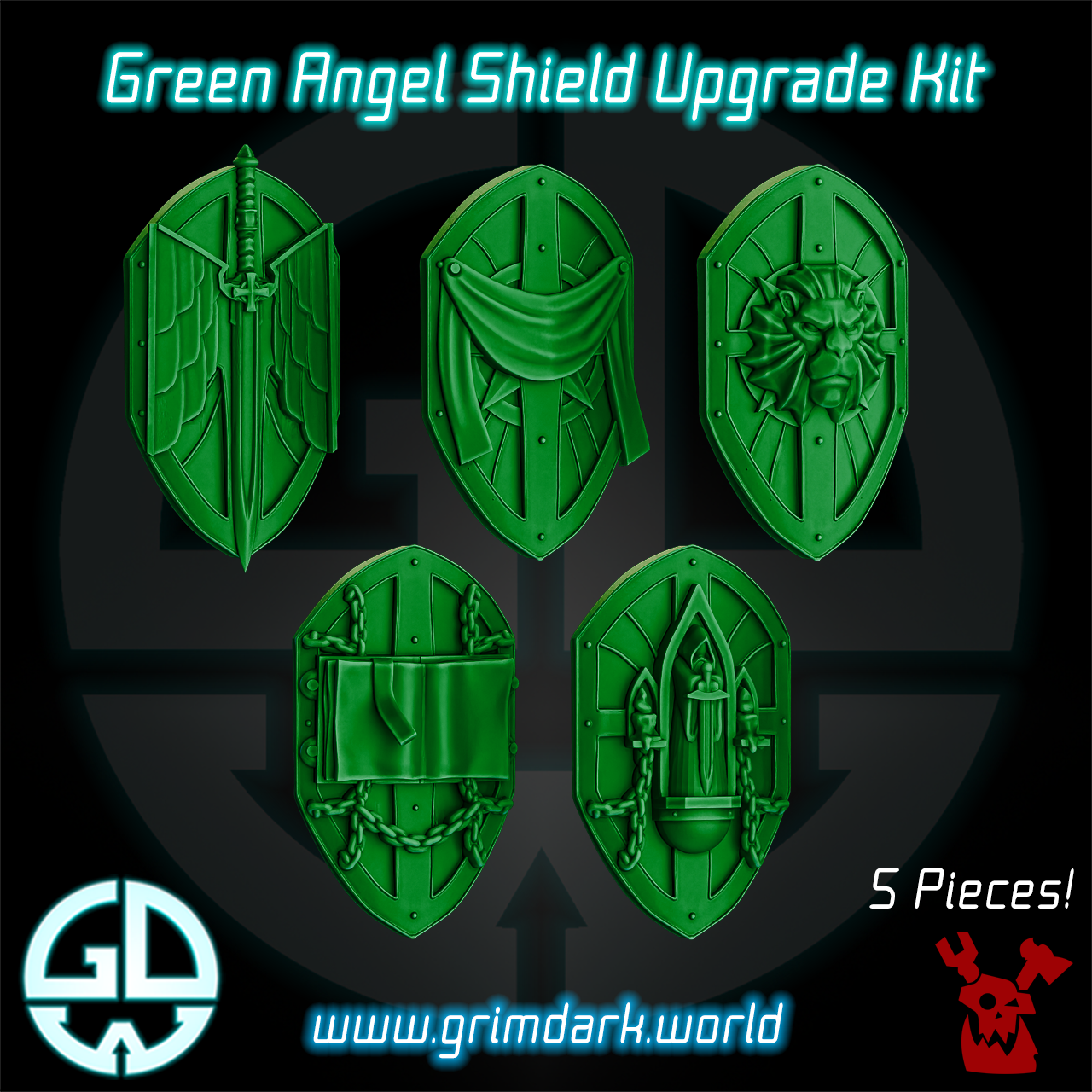 green shield upgrade kit for warhammer world