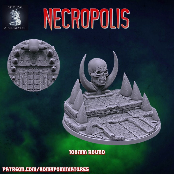 Necronomicon / Necropolis Miniature Bases