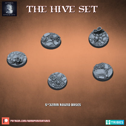 The Hive /Xeno Lair / Space Bug Miniature Bases