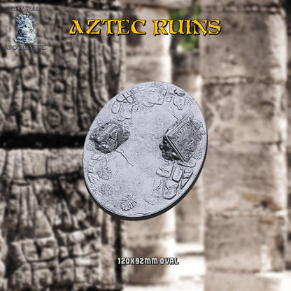 Aztec / Jungle Ruins Miniature Bases