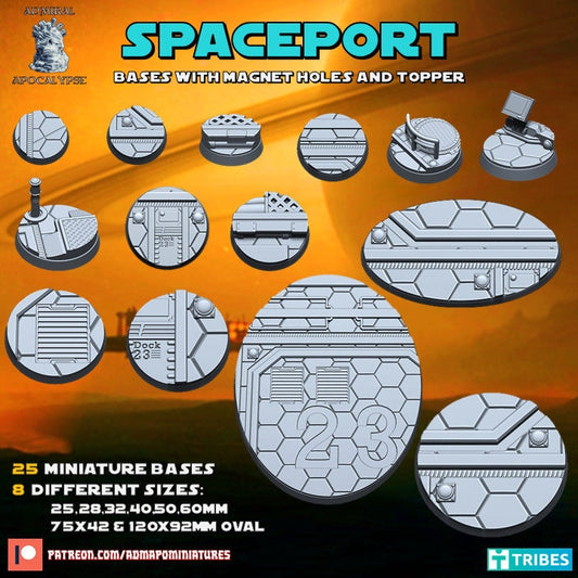 Spaceport / Interstellar Station Miniature Bases