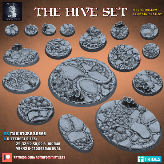 The Hive /Xeno Lair / Space Bug Miniature Bases