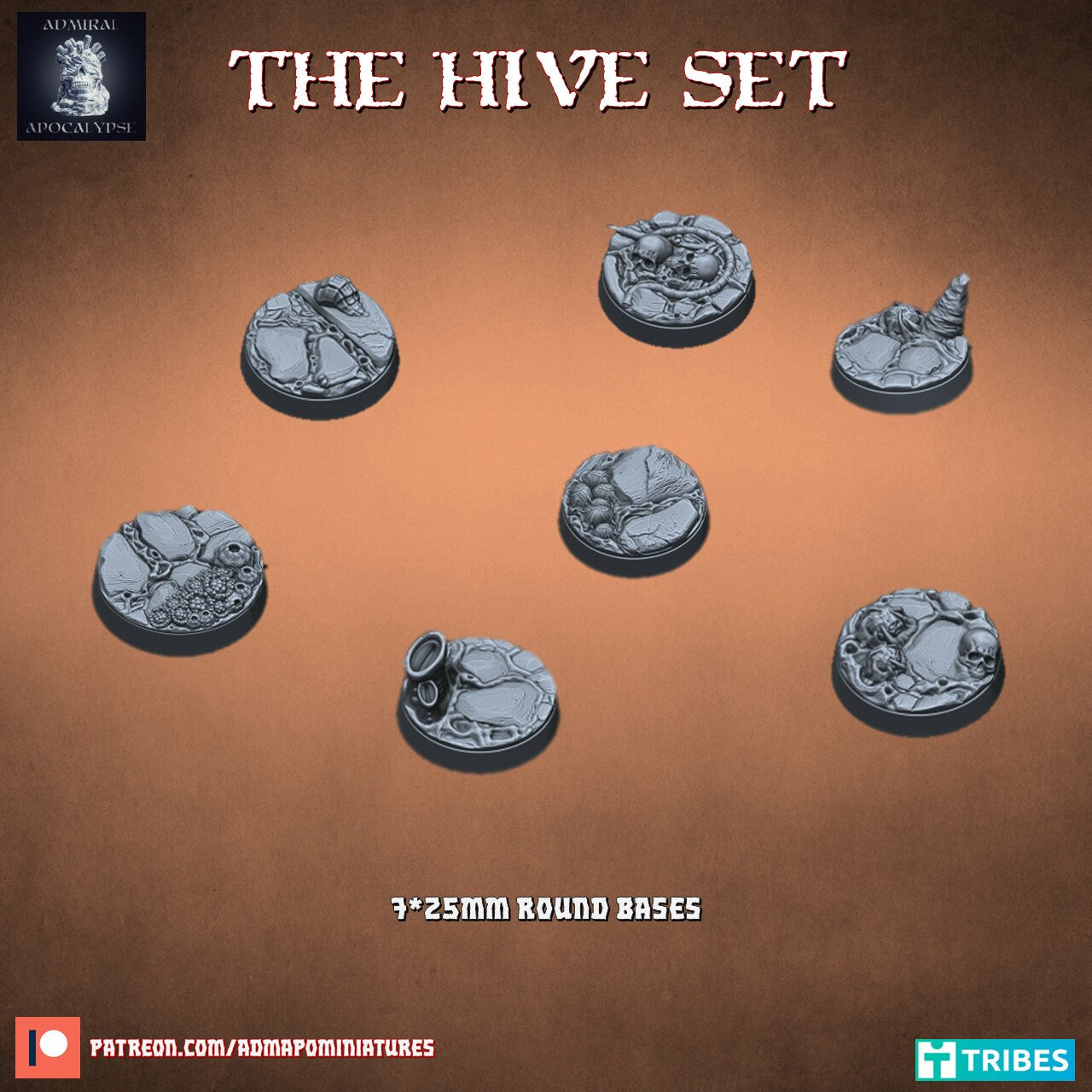 The Hive /Xeno Lair / Space Bug Miniature Bases