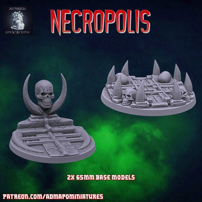 Necronomicon / Necropolis Miniature Bases