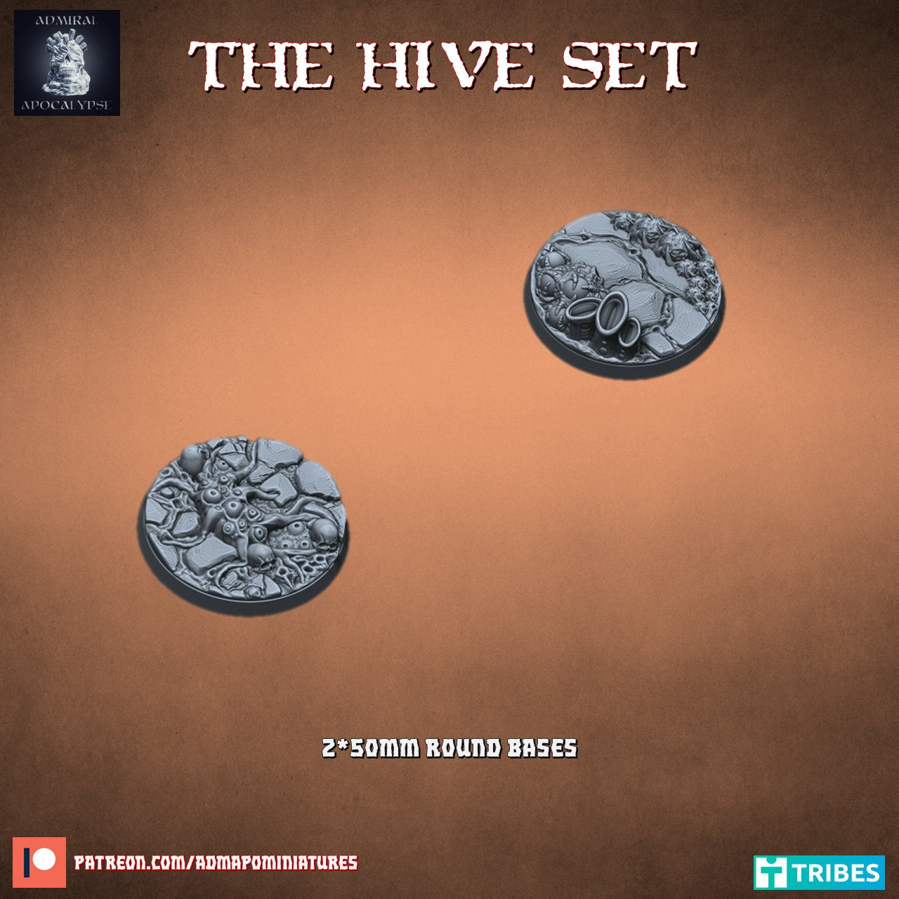 The Hive /Xeno Lair / Space Bug Miniature Bases