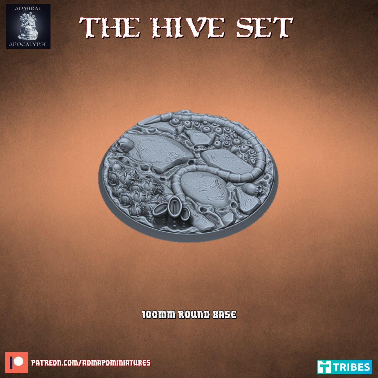 The Hive /Xeno Lair / Space Bug Miniature Bases