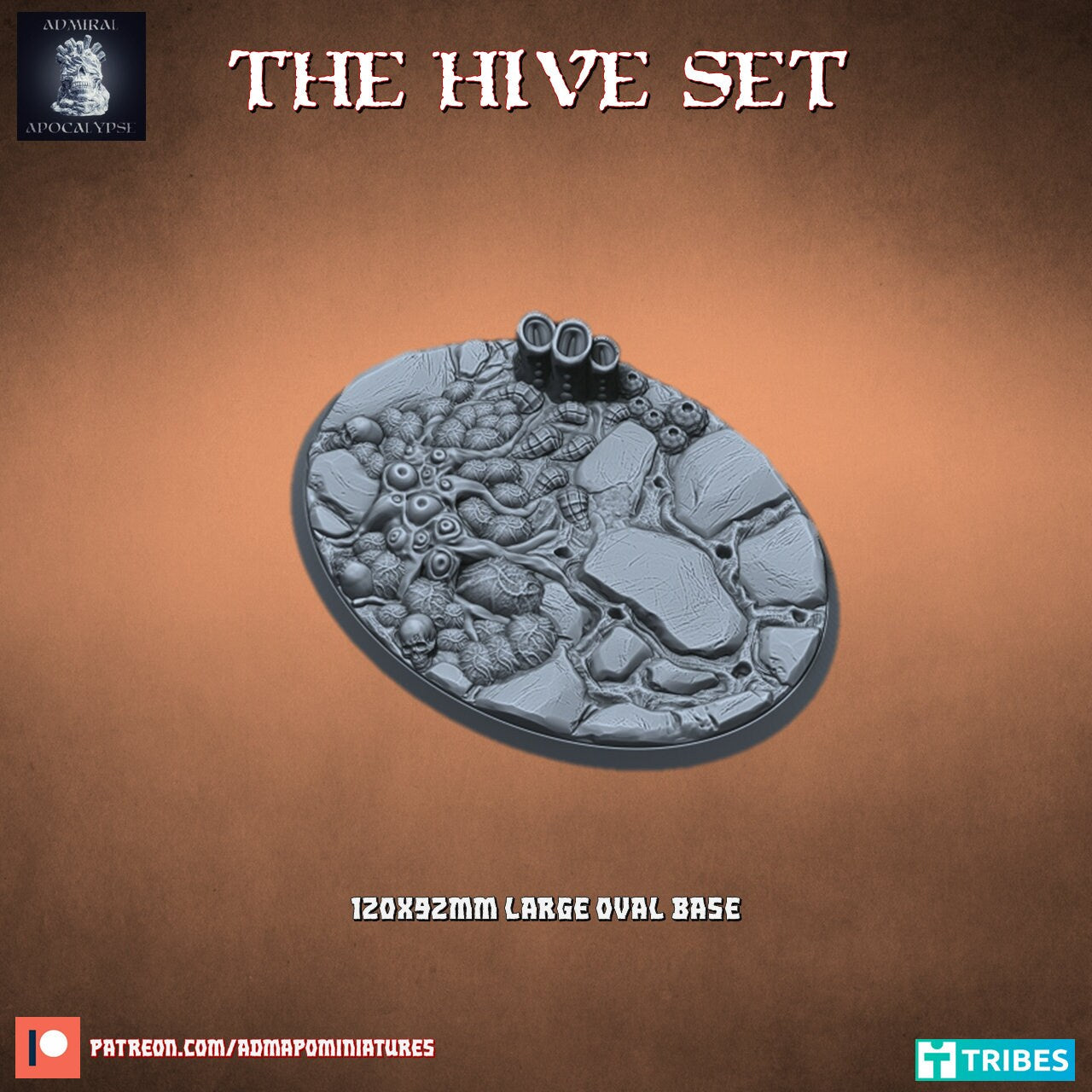 The Hive /Xeno Lair / Space Bug Miniature Bases